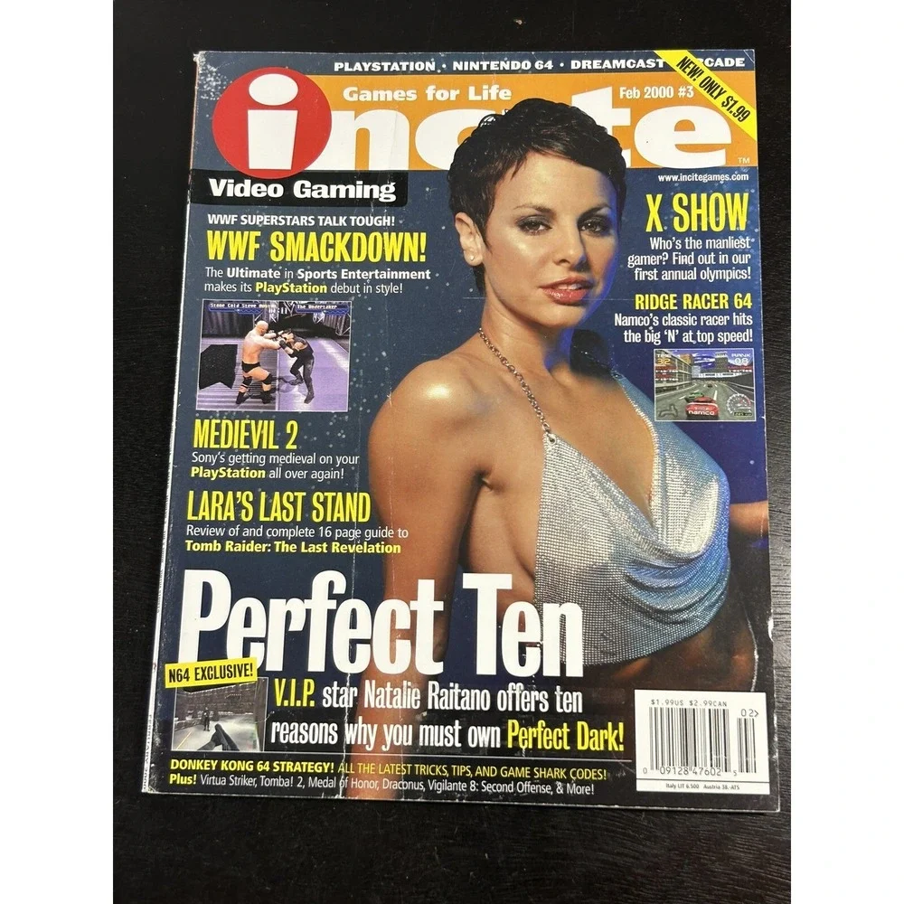 Incite Video Gaming Magazine 8 issue lot (December 1999 & February-August 2000)